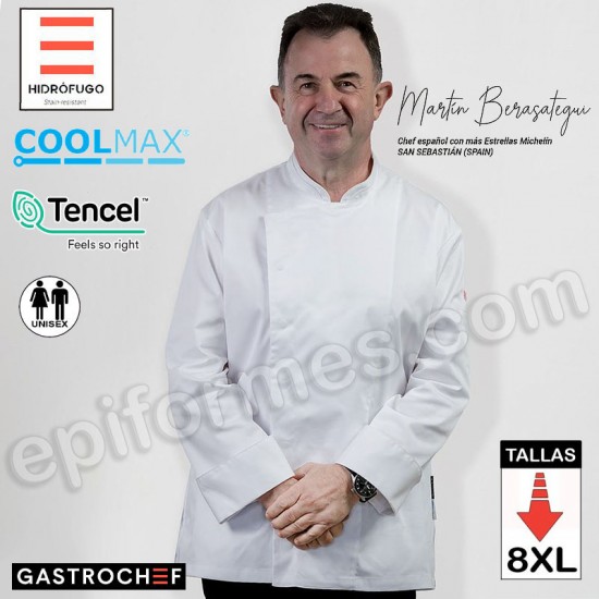 Pantalón cocina blanco antimanchas- Uniformes para cocineros Chef- Ropa de  trabajo Egochef